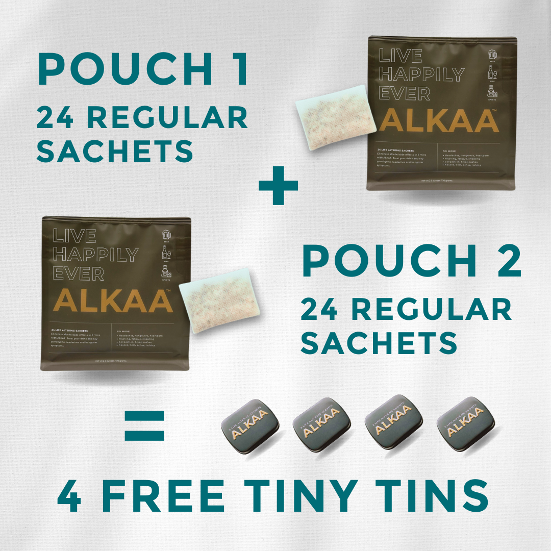 Buy 2 Pouches of 24 Sachets, Get 4 Tiny Tins Free (SAVE $52)