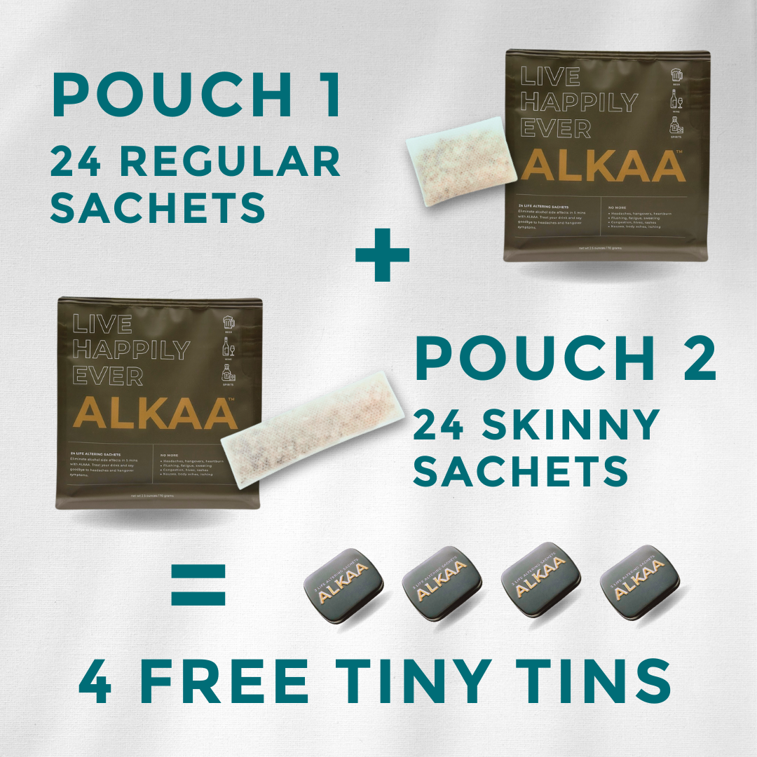 Buy 2 Pouches of 24 Sachets, Get 4 Tiny Tins Free (SAVE $52)