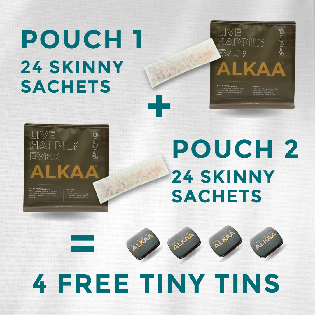 Buy 2 Pouches of 24 Sachets, Get 4 Tiny Tins Free (SAVE $52)