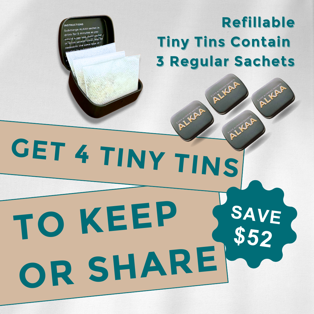 Buy 2 Pouches of 24 Sachets, Get 4 Tiny Tins Free (SAVE $52)